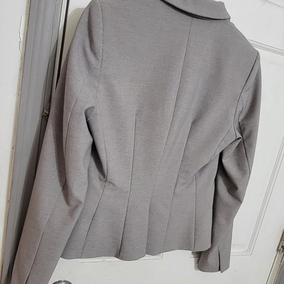 H&M Women Fitted Grey Blazer Size 4 - Picture 8 of 10